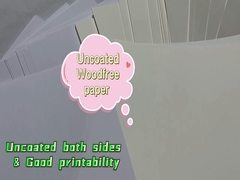 ahşapsız kağıt ofset kağıt tahvil kağıdı beyaz ofset baskı kağıdı