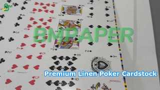 BMPAPER Premium Keten Dokulu Poker Kart Stoğu