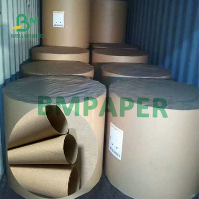 Geri Dönüşümlü Kraft Liner Board, Kutu 80gsm 90gsm 110gsm İçin Oluklu Kağıt Rulo
