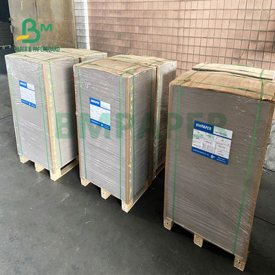 635mm X 914mm Gri Sırtlı Beyaz Kuşe Karton Geri Dönüşümlü Yazdırılabilir