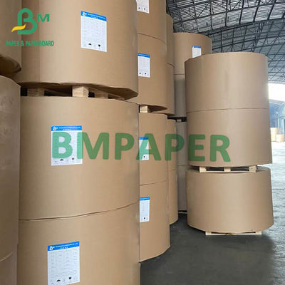 Jumbo Geri Dönüştürülebilir Kağıt Hamuru Beyaz Bond Kağıt Rulo 50gsm 53gsm 60gsm 65cm 100cm