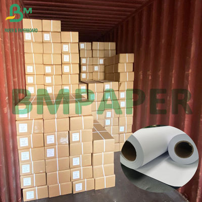 Hi - Bright Plotter Kağıt Rulo 20lb 24' × 150' Temiz Sunum Tahvil Kağıdı
