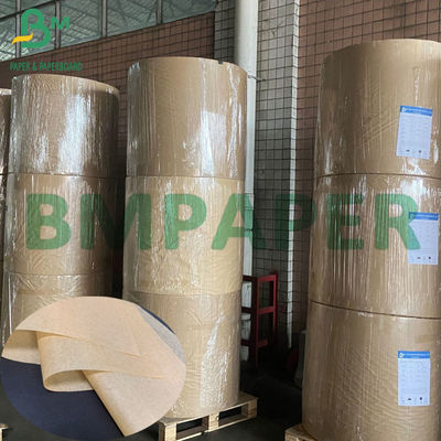 40g 50g Beyazlamamış Kahverengi MG El Kağıdı Paketleme için Kuyruklu Kraft Kağıdı