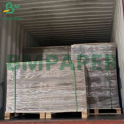 1 mm 1.8 mm kaplamamış Gri Çip Karton Kitap Kapağı Bağlama Kartı 90 × 100cm