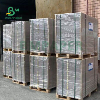 900gm Tek Yüzlü Kaplamamış Beyaz Offset Karton Yüzük Bağlayıcılar İçin Gri Sırt