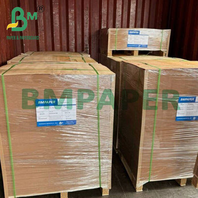 70 g 80 g Mısır nişasta ambalajı için kahverengi yüksek dayanıklılıklı kraft kağıdı