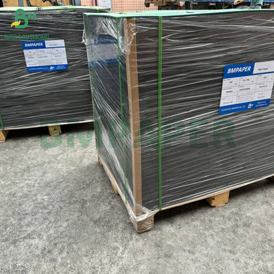 150gm 180gm Siyah Karton Kağıt Alışveriş Çantaları Katlanamaz 70 x 100cm