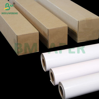 250g 260g RC Satin Mürekkep Atışı Fotoğraf Kağıdı Rulo Pigment Mürekkep 24 inç 44 inç x 100ft