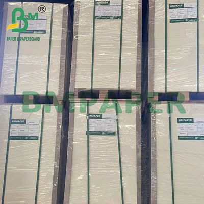 180g Beyaz Kaplamamış Ahşapsız Kağıt Yumuşak Yüzeyli Krem Karton 70 * 100cm