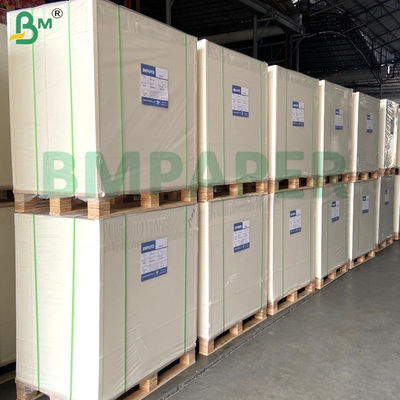 Gıda ambalajı ve torbaları için 75g-190g Yüksek Güçlü Çevre Dostu Beyaz Kraft Kağıdı