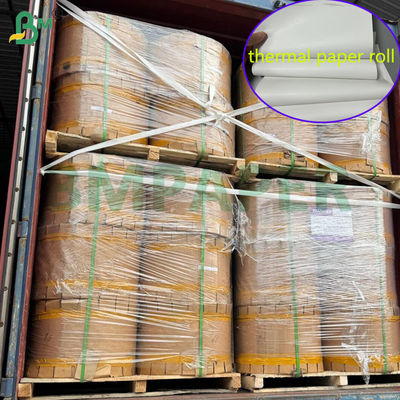 55 gsm 60 gsm Yazdırılabilir Jumbo Roll Termal Kağıt Genişliği 800mm 900mm