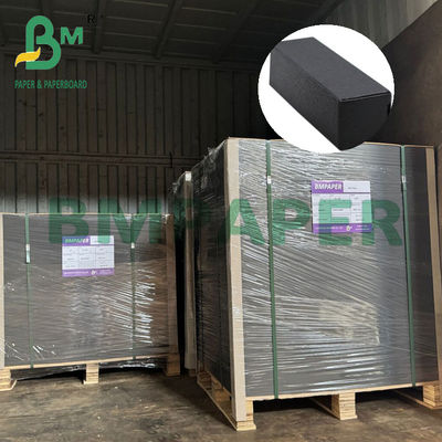 170g 230g Katı Siyah Tahta Kağıdı Menü Davetiye Kartı için 12 x 12 inç