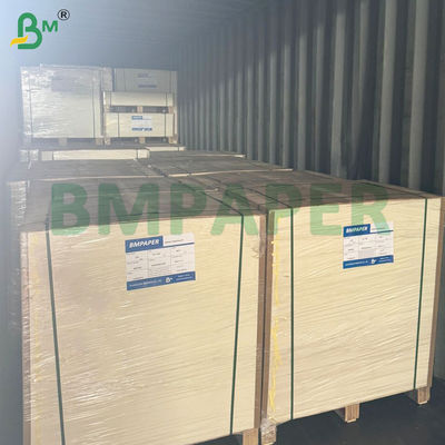 0.7mm 0.9mm Fildişi Beyaz Kaplamamış Karton İçki Altı Yolu 70 x 100cm