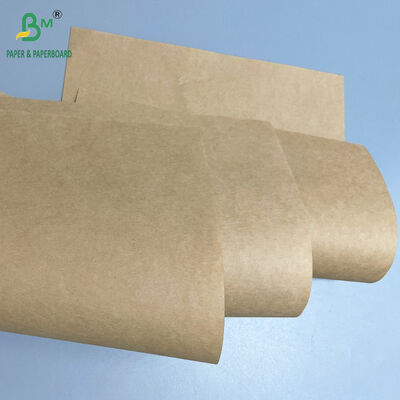 80GSM 85GSM 90GSM Yüksek Esnek Kahverengi Çimento Paketleme Torbaları Kağıt Rulo
