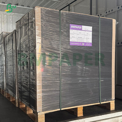 280g 300g Bakire Ahşap Parlak Siyah Karton El Yapımı DIY için