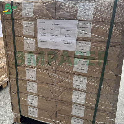 460x610mm Beyaz Kasap Kağıdı 43gsm | Ekonomik Paketleme Kağıdı 20kg