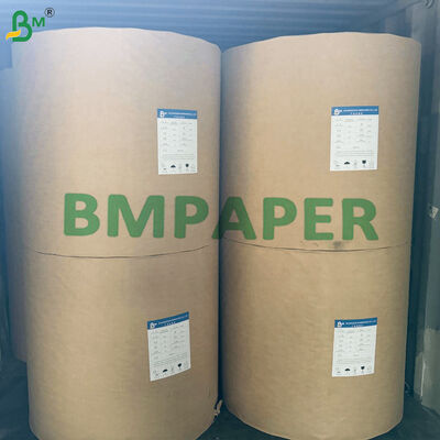 80gm 90gm Gıda Kaliteli Siyah Kraft Kağıdı Bakire Ahşap Pulp Gıda Paketleri için Yağ Kanıtlı