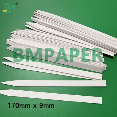 Beyaz koku test kağıdı şeritleri, emici tahta 160mm X 10mm 170mm X 9mm