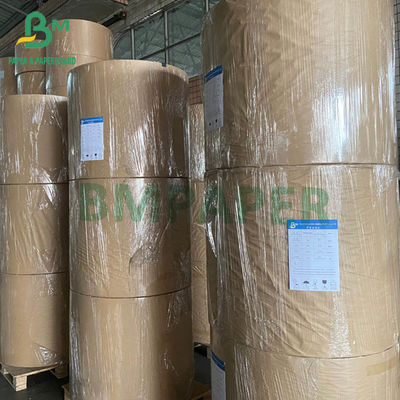 55gsm 58gsm 60gsm Ofset Beyaz Bond Kağıt Rulo Geri Dönüşümlü Odun Hamuru Malzemesi