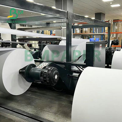 80gsm 100gsm Kaplamasız Beyaz Woodfree Kağıt, El İlanı Baskısı İçin 25 '' x 38''