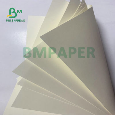 Ofset Baskı İçin Sarımsı Kaplanmamış Woodfree Kağıt 60g 70g