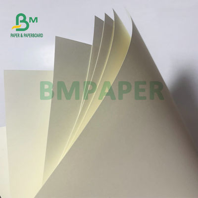 Ofset Baskı İçin Sarımsı Kaplanmamış Woodfree Kağıt 60g 70g