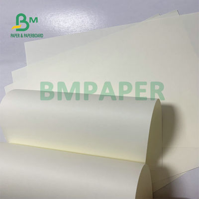 Ofset Baskı İçin Sarımsı Kaplanmamış Woodfree Kağıt 60g 70g