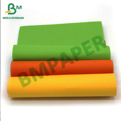 DIY için 70gsm 80gsm Renkli Baskı Kağıdı Yeşil Kırmızı Mavi Ofset Baskı