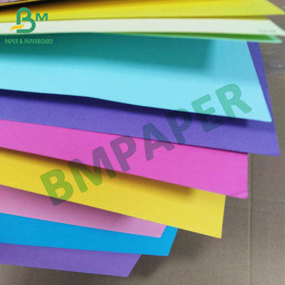 DIY için 70gsm 80gsm Renkli Baskı Kağıdı Yeşil Kırmızı Mavi Ofset Baskı