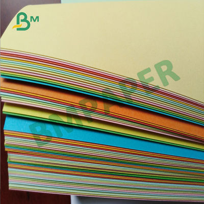 DIY için 70gsm 80gsm Renkli Baskı Kağıdı Yeşil Kırmızı Mavi Ofset Baskı