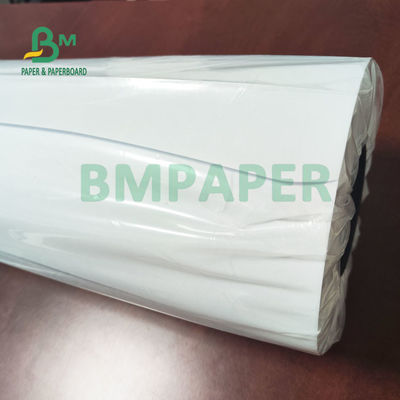 Mürekkep Püskürtmeli Yazıcı için 20lb CAD Plotter Kağıt Rulosu 36 '' x 150 ft Net Görüntü