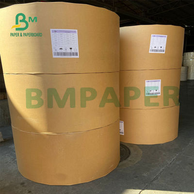 Pürüzsüz Düz Yüzeyli 50gsm 80gsm Beyaz Bond Kağıt Rulosu