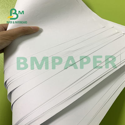 Pürüzsüz Düz Yüzeyli 50gsm 80gsm Beyaz Bond Kağıt Rulosu