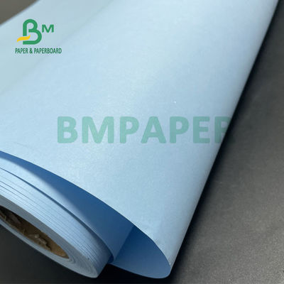 CAD Çizimleri İçin 80gsm Çift Taraflı Blueprint Kağıdı 20 '' x 50 yards 2 '' çekirdek