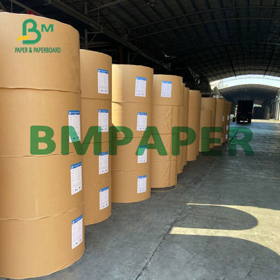 Koni Kupası için 100gsm 120gsm Bardak Stok Kağıt Rulo Beyaz Renk