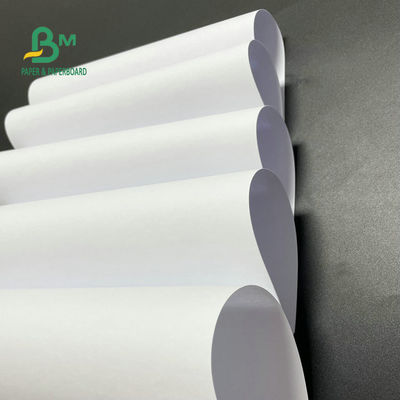 Yazma Pedleri Yapmak İçin 60gram 70gram Woodfree Beyaz Bond Kağıt Rulosu