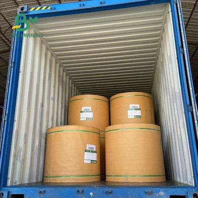 Yazma Pedleri Yapmak İçin 60gram 70gram Woodfree Beyaz Bond Kağıt Rulosu