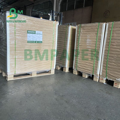 Parlak C2S Beyaz Metin İpek Parlak Kağıt 120gsm 148gsm Dergi Sayfası İçin 635 X 965mm