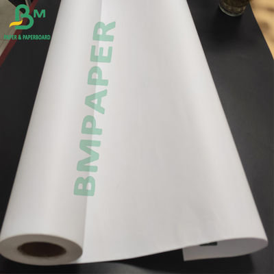 36&quot; X 500' Beyaz Bond Plotter Kağıt Rulosu 3&quot; Çekirdek Kaplanmamış Pürüzsüz