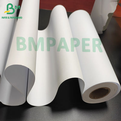 36&quot; X 500' Beyaz Bond Plotter Kağıt Rulosu 3&quot; Çekirdek Kaplanmamış Pürüzsüz