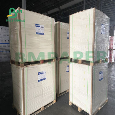 Bakire Odun Hamuru Beyaz Karton Kağıt Levha Davetiye Kartı İçin Pürüzsüz 610mm X 860mm
