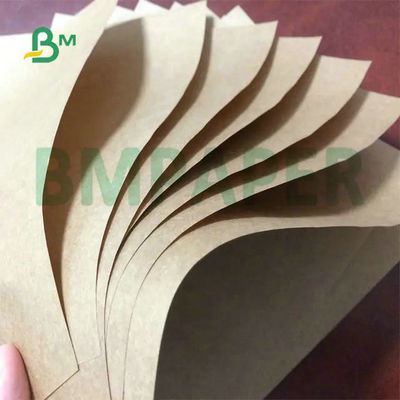 Çimento Torbası Yapımı İçin Genişletilebilir Çuval Kahverengi Kraft Kağıt Levhalar 80gsm 90gsm