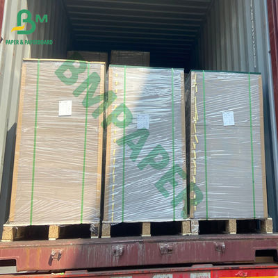 Gösteri Kartları İçin Parlak Beyaz Çizgili Katı Kaplamalı Dubleks Pano 300gsm