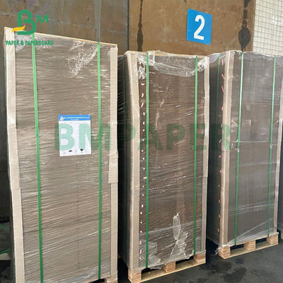 Kitap Kapağı İçin Geri Dönüşümlü Gri Katı Kağıt Karton 1.5mm 940gsm 700 X 1000mm