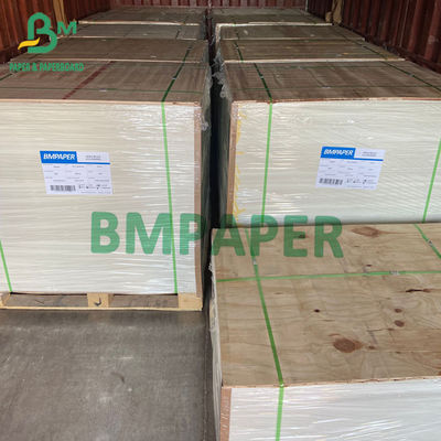 Fildişi SBS Kağıt Karton, Tek Taraflı Beyaz Kağıt 350gsm 375gsm 70cm X 100cm Kaplamalı