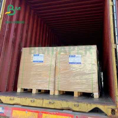İki Taraflı Kuşe Parlak 14PT 16PT Kapak Kağıdı C2S 28 inç x 40 inç