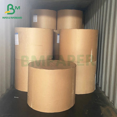 Güçlü Sırsız Çuval Kraft Kağıt Kahverengi Doğal Ağartılmamış 80gsm