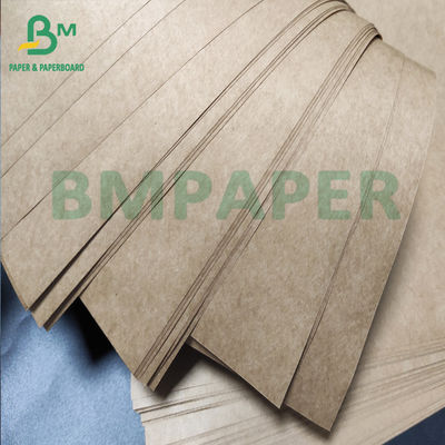 Güçlü Sırsız Çuval Kraft Kağıt Kahverengi Doğal Ağartılmamış 80gsm