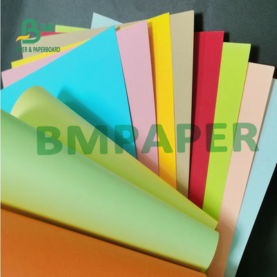Daire Ofset Renkli Kağıt Levha Kaplanmamış Jumbo 150g 180g 8,5 × 11''