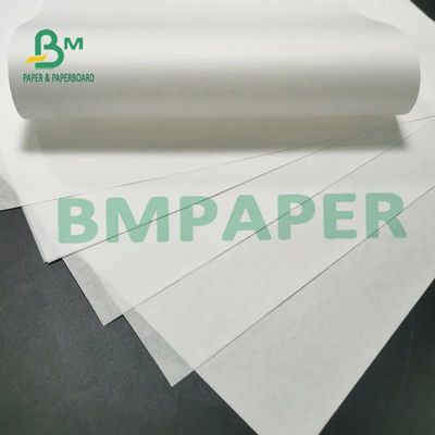 Kayıt için 55g 65g 70g Beyaz Termal Kağıt Rulo BPA İçermeyen Kaplanmamış